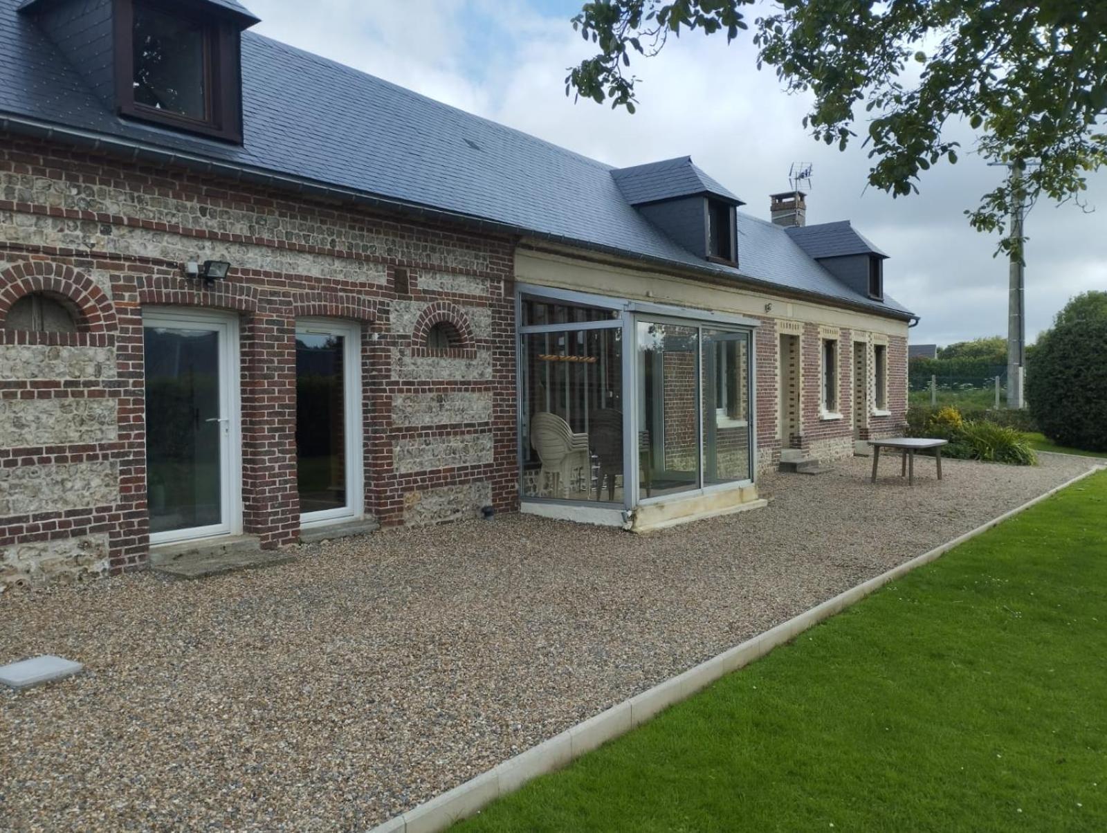 Au Bon Cauchois Villa Anglesqueville-l'Esneval Exterior photo
